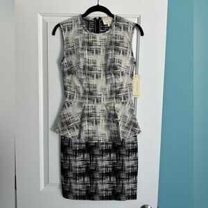 Brand New Dress black/ off white